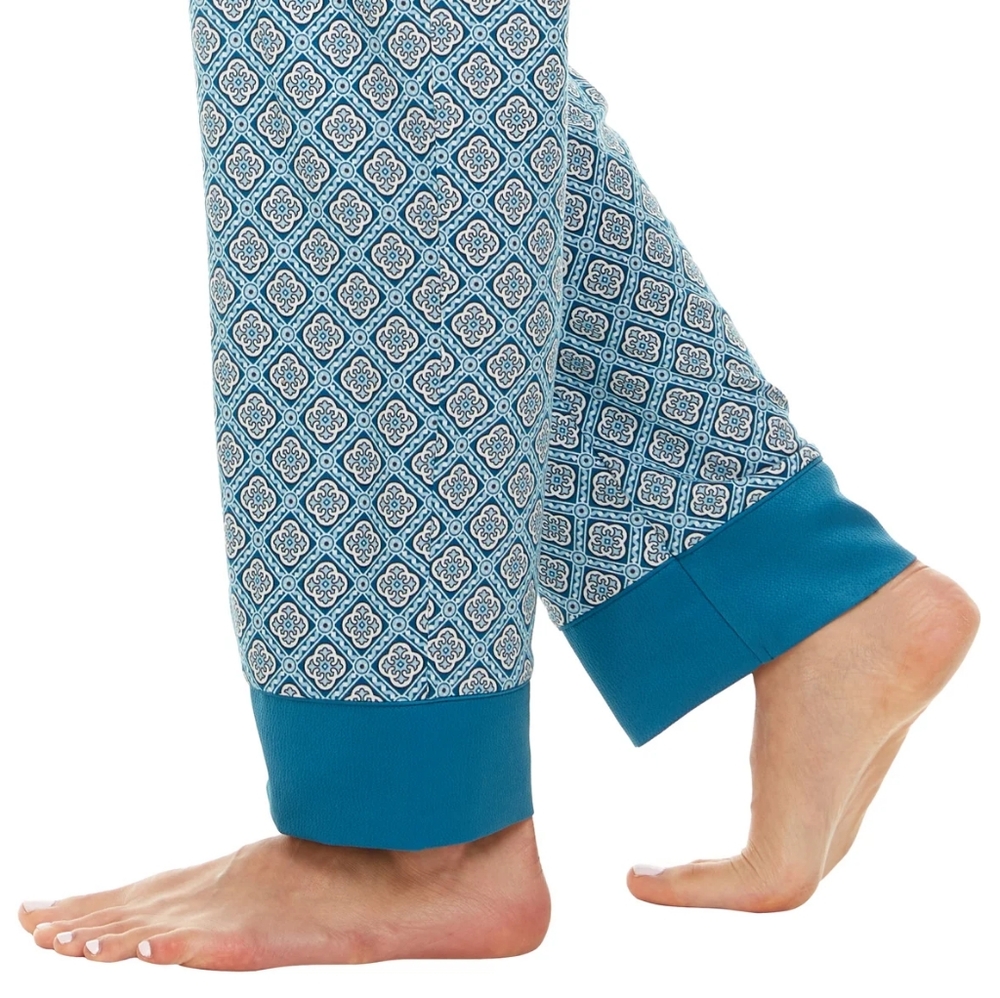 New Flora Nikrooz Ladies' Teal Pajama Set - Picture 6 of 12